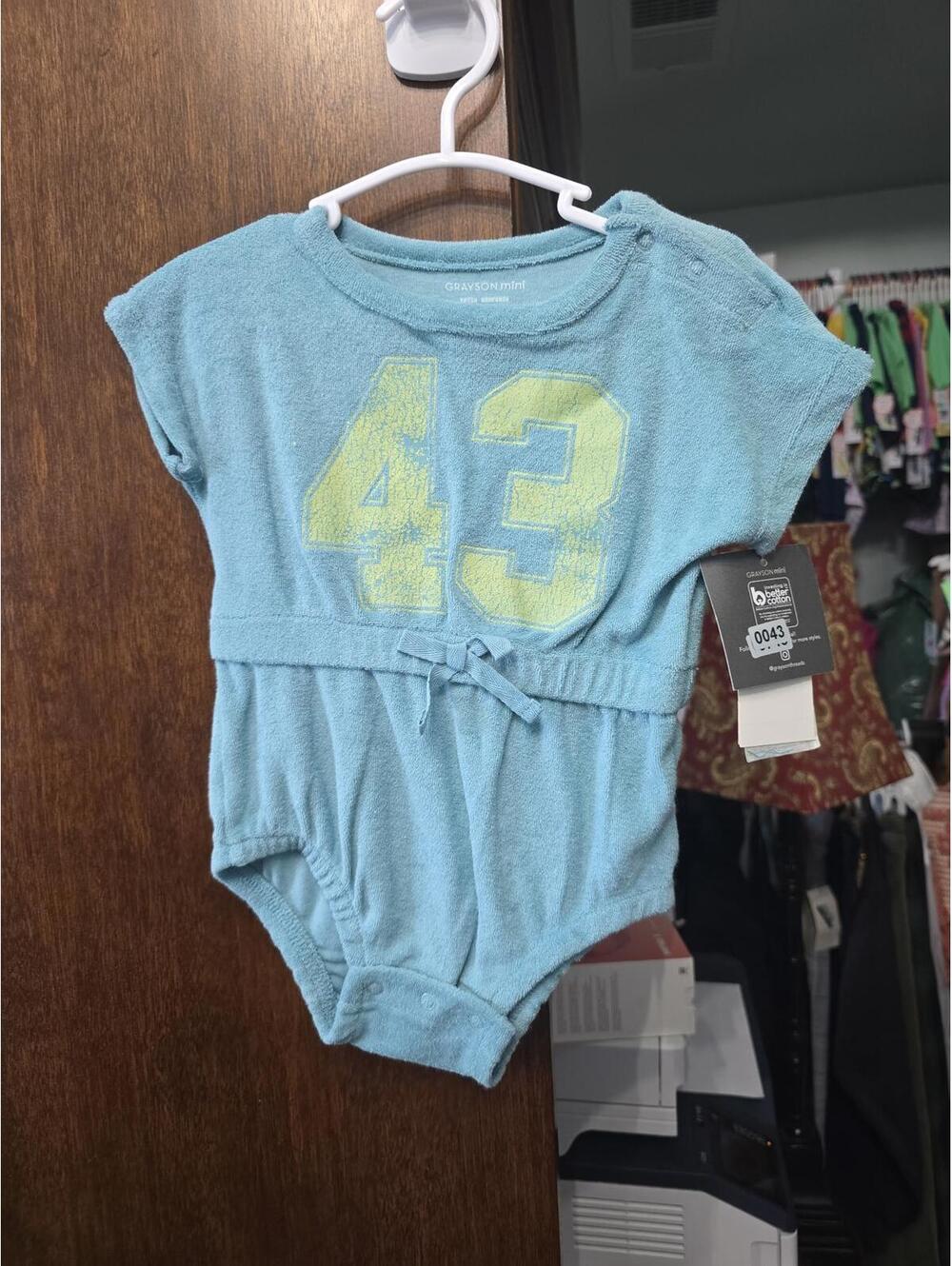 New outfit from target size six- nine month item, 43